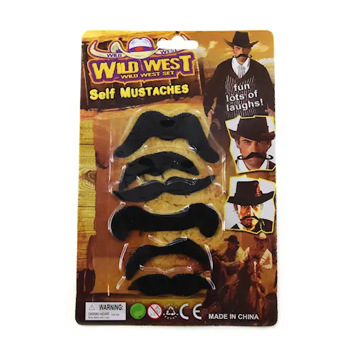 MUSTACHES SET 6pcs