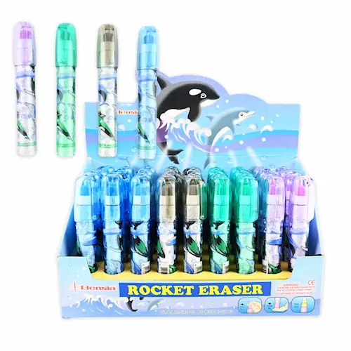 ERASER ROCKET DOLPHIN