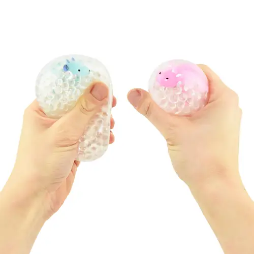 SQUEEZE BALL CRYSTAL AXOLOTL