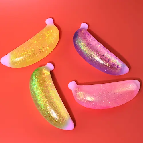 SQUEEZE SUGAR BANANA 100 g  Max 72 pcs / purchase
