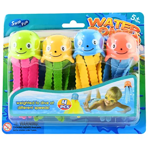 DIVING GAME JELLYFISH 4pcs