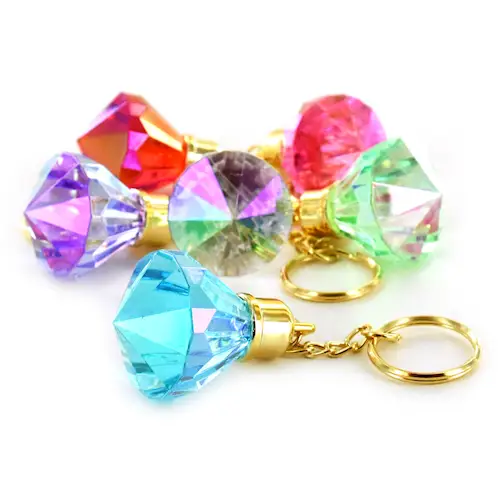 KEYRING PRISM GLITTER