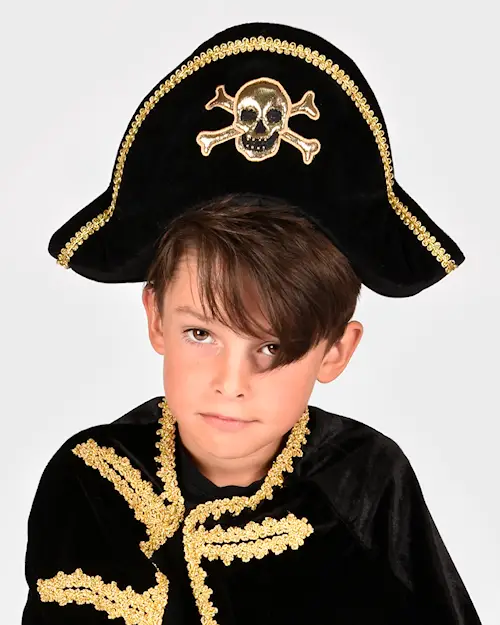 HAT PIRATE VELVET DELUXE