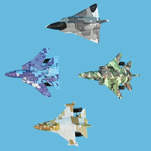 AIRPLANE JET FIGHTER pb