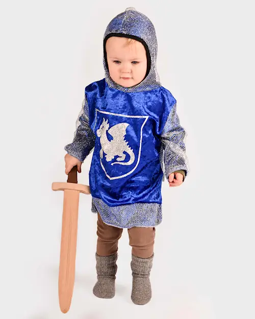 KNIGHT SHIRT W HOOD BLUE