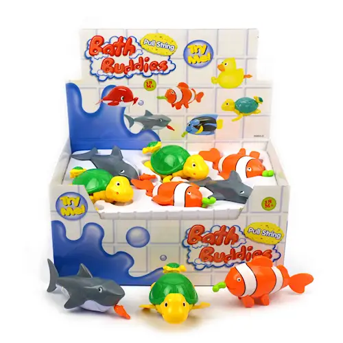 BATH ANIMALS PULL STRING
