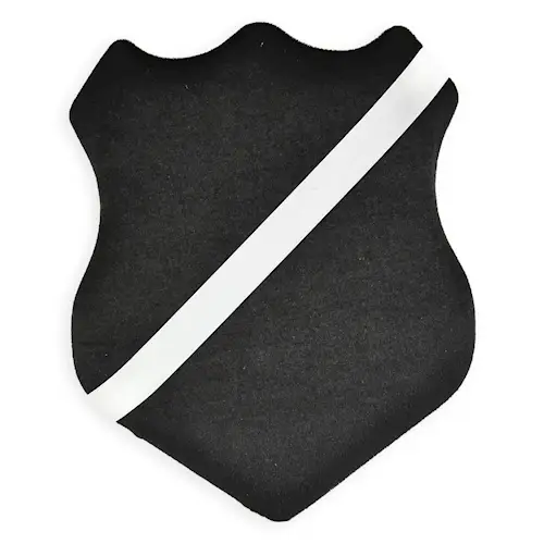 MEDAL SHIELD BLACK