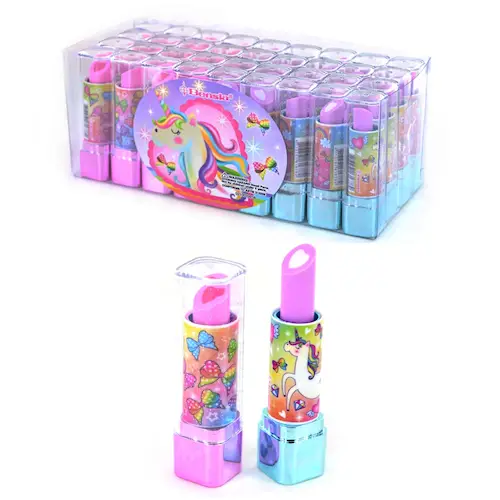 ERASER LIPSTICK UNICORN/BUTTERFLY