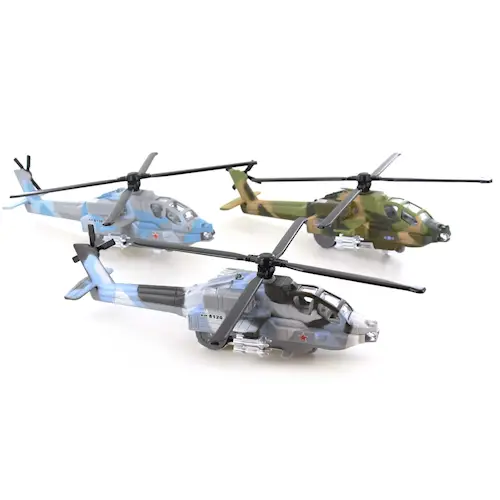 HELICOPTER w LIGHT & SOUND B/O pb