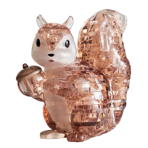 CRYSTAL PUZZLE SQUIRREL 55pcs