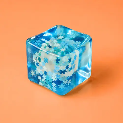 SQUEEZE SUGAR ICE CUBE SNOWFLAKE