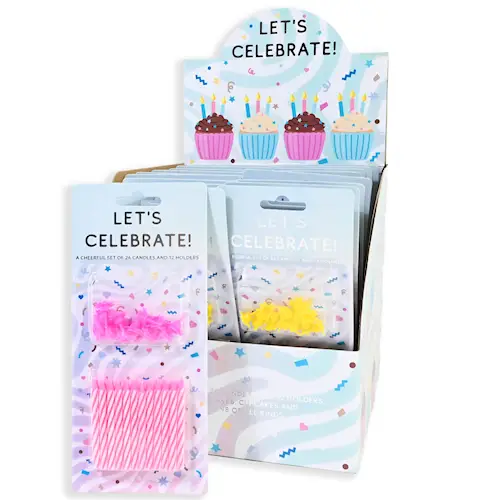 BIRTHDAY CANDLES 24pcs