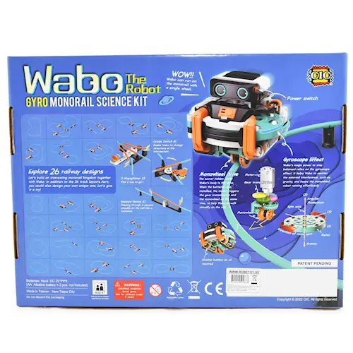 WABO THE ROBOT BUILDING KIT 186pcs