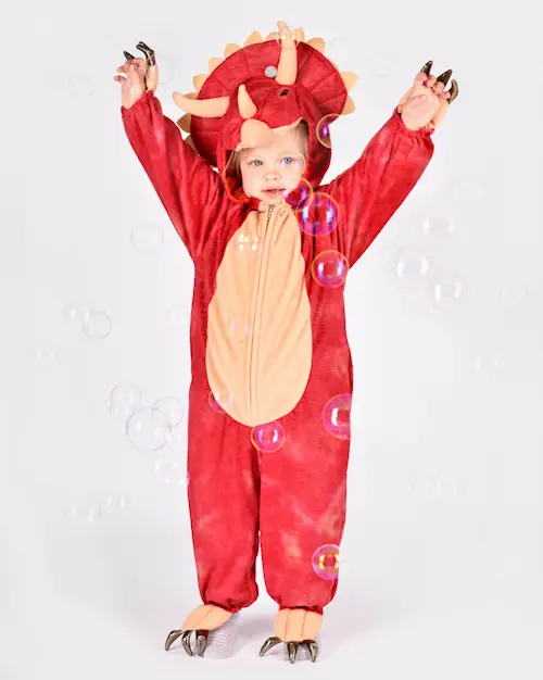 JUMPSUIT DINOSAUR TRICERATOPS