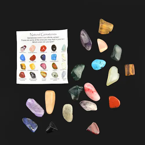 TUMBLED STONE MIX 20pcs