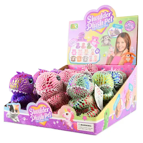 PLUSH DINOSAUR for SHOULDER