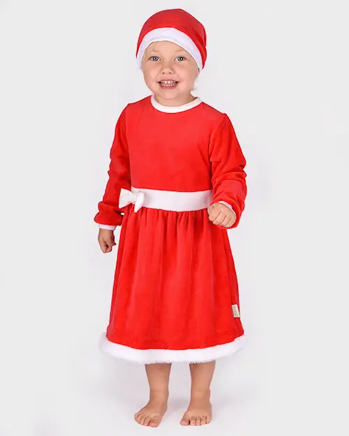 SANTA DRESS 2pcs