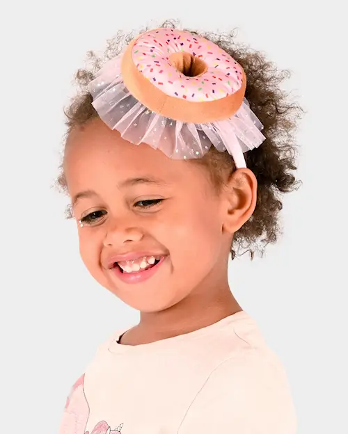 HEADBAND with DONUT PLUSH