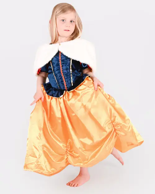 DRESS SNOW PRINCESS WHITE