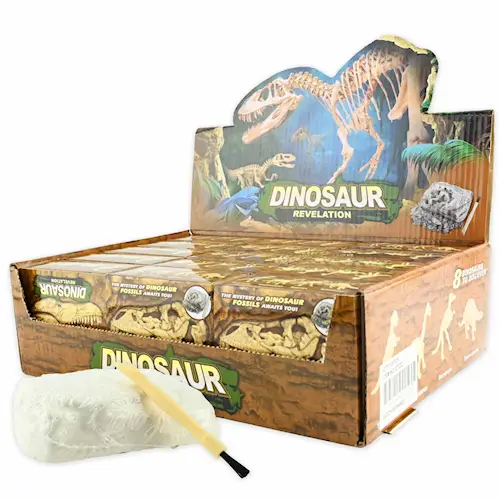 DIG IT OUT DINOSAUR SKELETON 3pcs