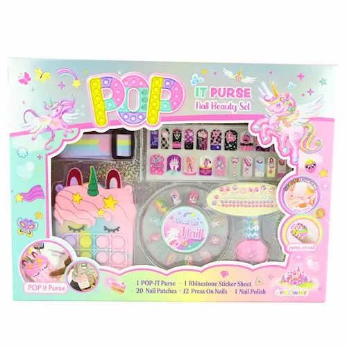 NAIL BEAUTY SET POP IT 6pcs