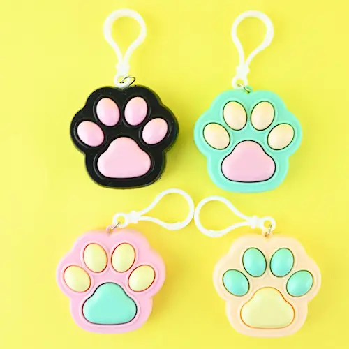 KEYRING CAT PAW