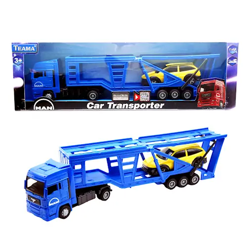 TRUCK CAR TRANSPORTER 1:48