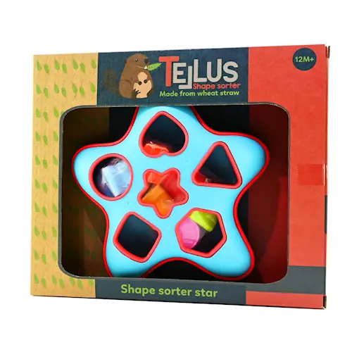 SHAPE SORTER STARFISH BIOPLASTIC