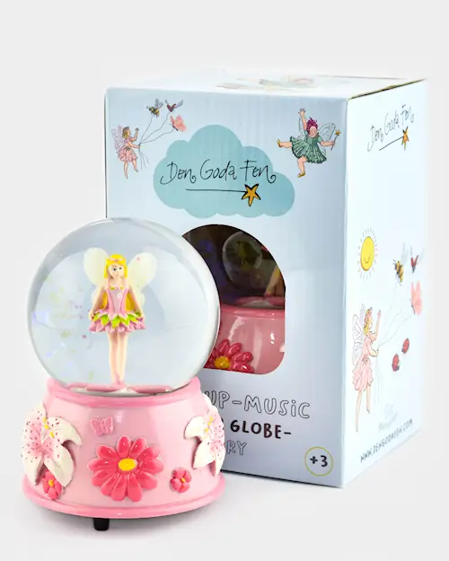 GLITTER GLOBE FAIRY WIND-UP MUSIC