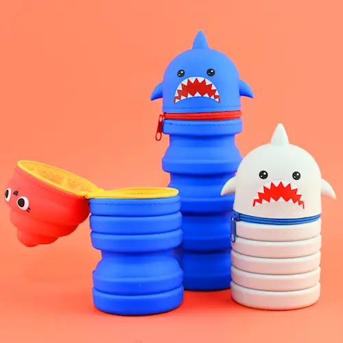 PENCIL CASE SILICONE  EXTENDABLE