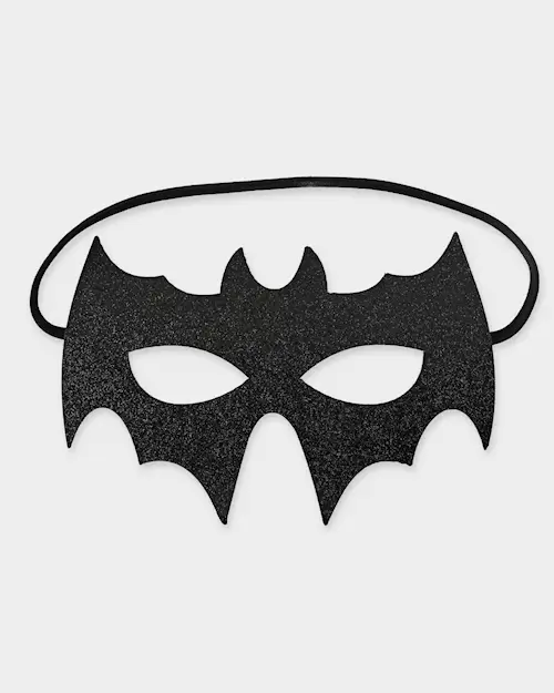 MASK BAT GLITTER SUPERHERO