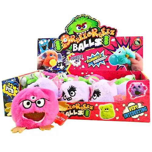 SQUEEZE PLUSH MONSTER GLITTER