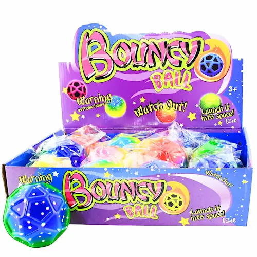 BOUNCING BALL HIGH-BOUNCE MULTICOLOR