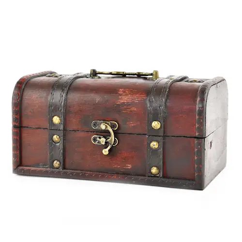 TREASURE CHEST SET WOODEN