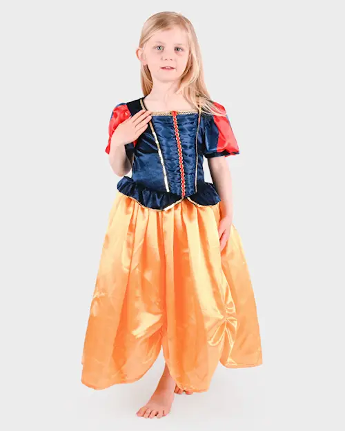DRESS SNOW PRINCESS WHITE