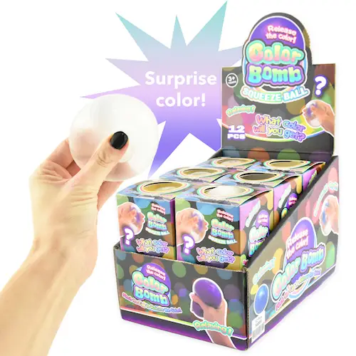 SQUEEZE BALL WATER BOMB