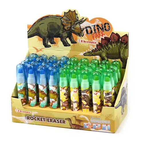 ERASER ROCKET DINOSAUR