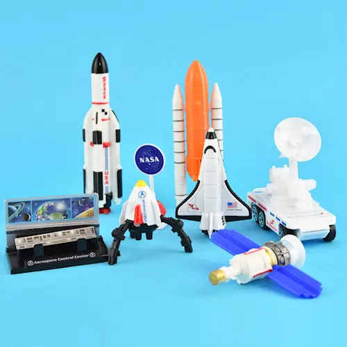 SPACE PLAYSET 8pcs