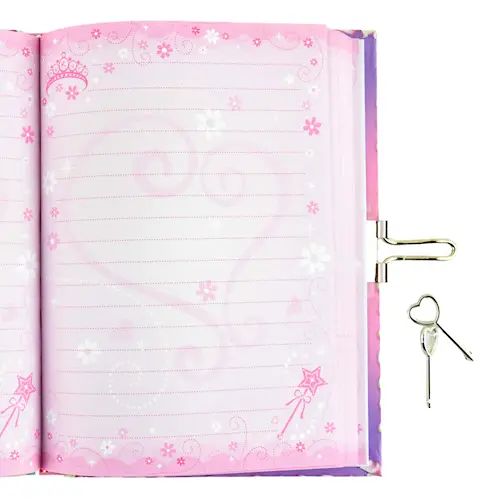 DIARY UNICORN w HEART LOCK