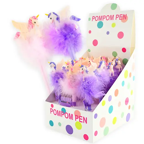 PEN FEATHERY UNICORN
