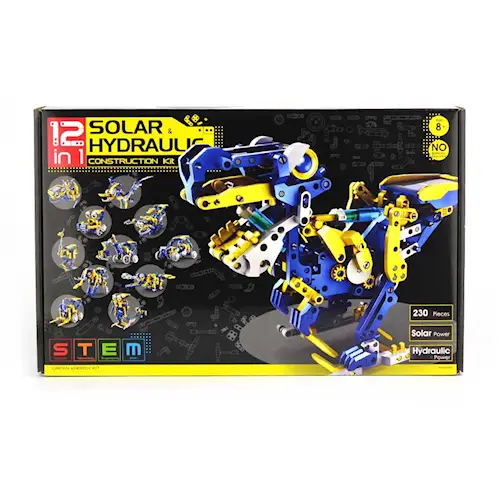 SOLAR CONSTRUCTION KIT 12in1 230pcs