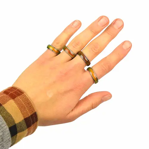 RING MOOD GLITTER (Size 6,7,8)