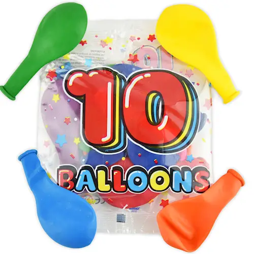 BALLOONS 10pcs