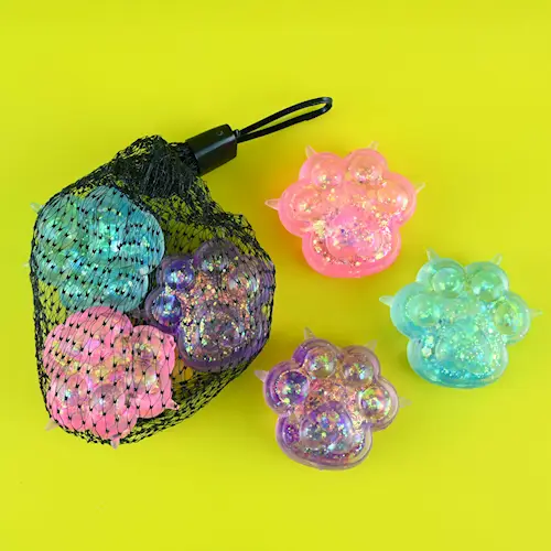 SQUEEZE SUGAR PAW 3PC/NET