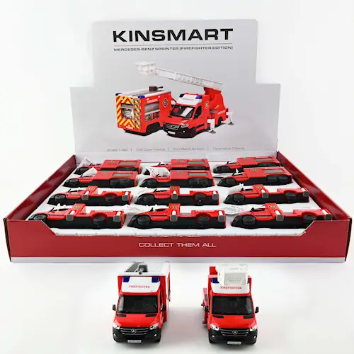 CAR FIREFIGHTER MERCEDES-BENZ 1:48 pb