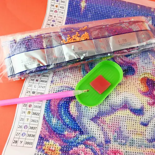 DIAMOND PAINTING UNICORN