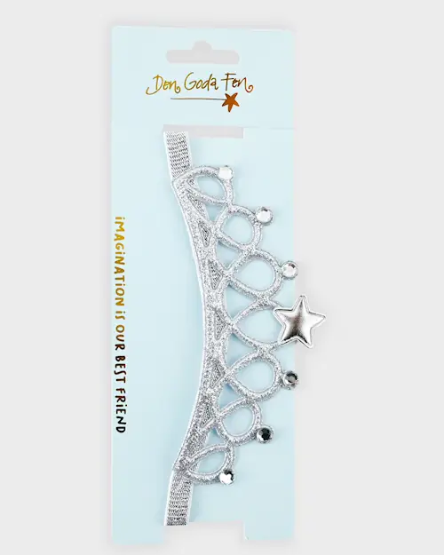 HAIRBAND CROWN SILVER/GOLD