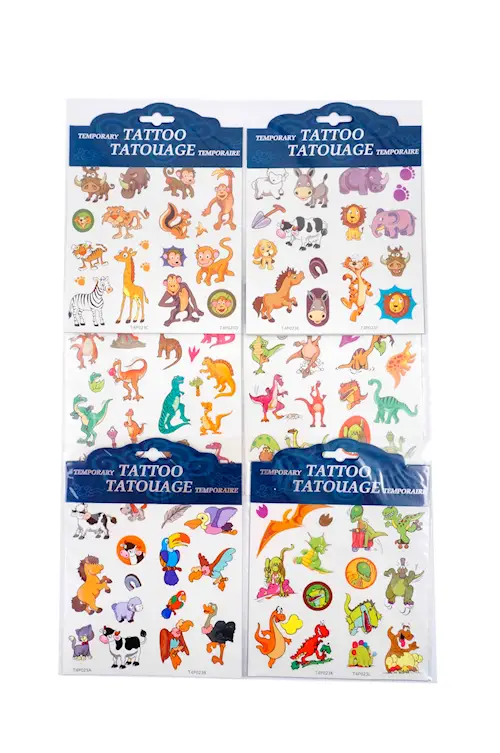 TATTOO GLITTER ANIMALS