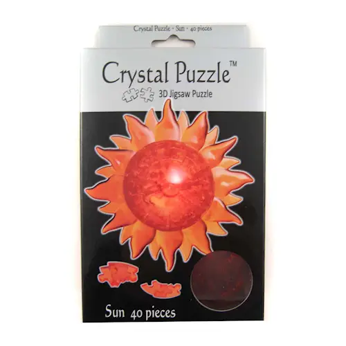 CRYSTAL PUZZLE SUN 40pcs