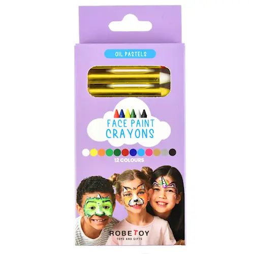 FACE PAINT CRAYONS 12colors